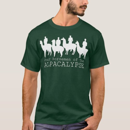 The Four Horsemen of the Alpacalypse T_Shirt