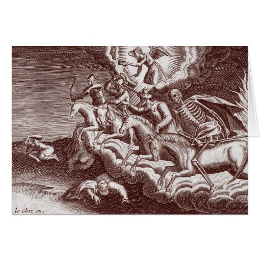 The Four Horsemen of the Apocalypse - Card (Front Horizontal)