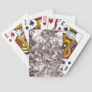 The Four Horsemen of the Apocalypse (Dürer, 1498) Poker Cards