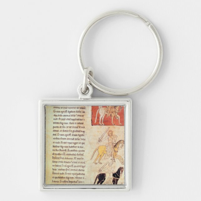 The Four Horsemen of the Apocalypse Keychain (Front)