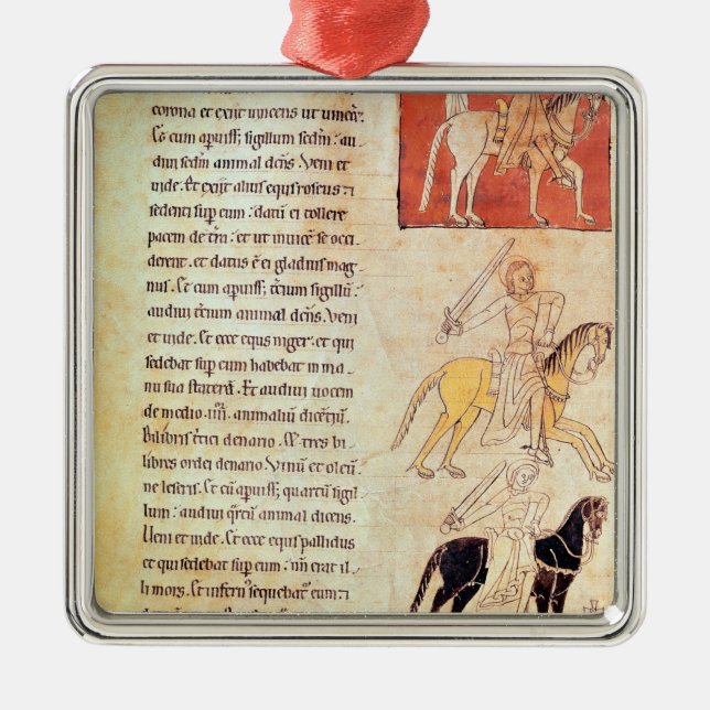 The Four Horsemen of the Apocalypse Metal Ornament (Front)