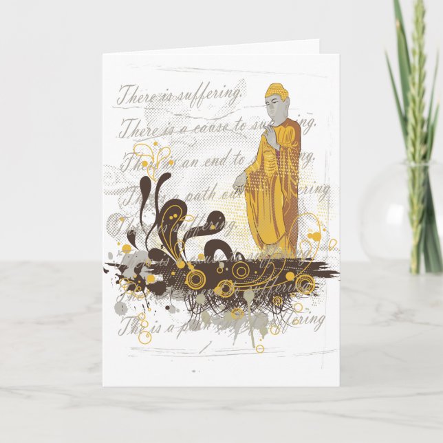 The Four Noble Truths Card (Front)