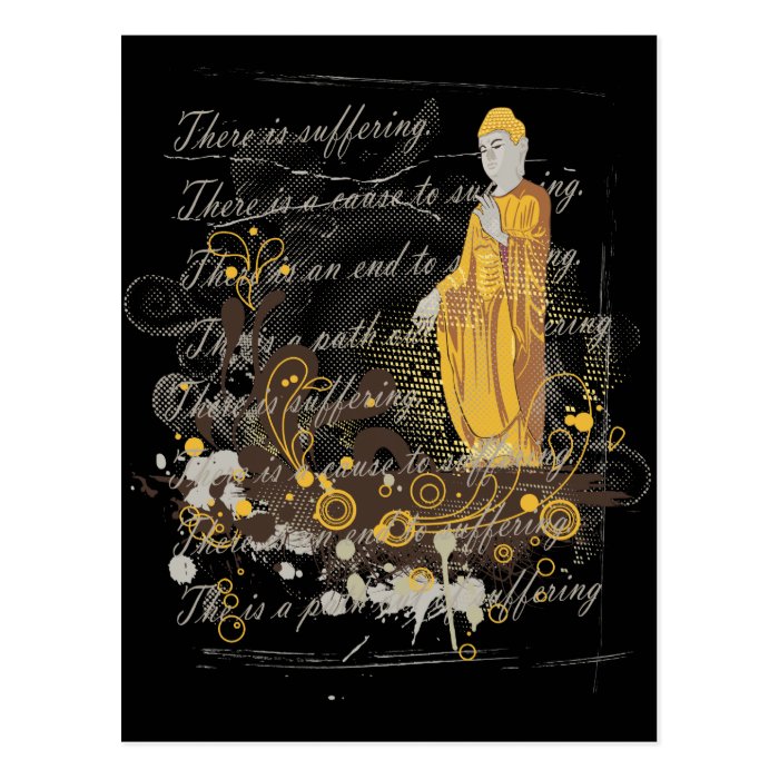 The Four Noble Truths Post Card