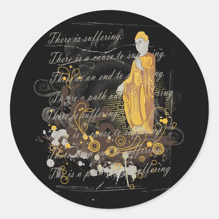 The Four Noble Truths Stickers