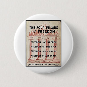 The Four Pillars Of Freedom Button
