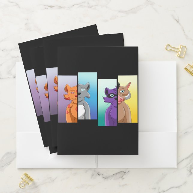 The Four Pocket Folder (In Situ)