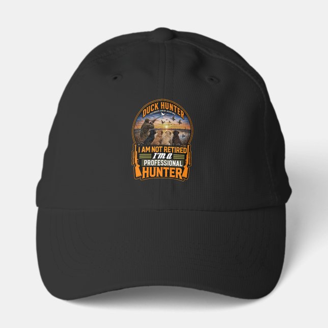 The Four Retrievers – Duck Hunting  Performance Cap (Front)