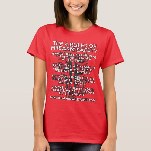 The Four Rules of Firearm Safety _ Shirt