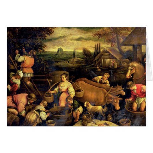 The Four Seasons: Autumn Cards (Front Horizontal)