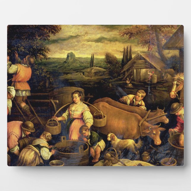 The Four Seasons: Autumn Plaque (Front)