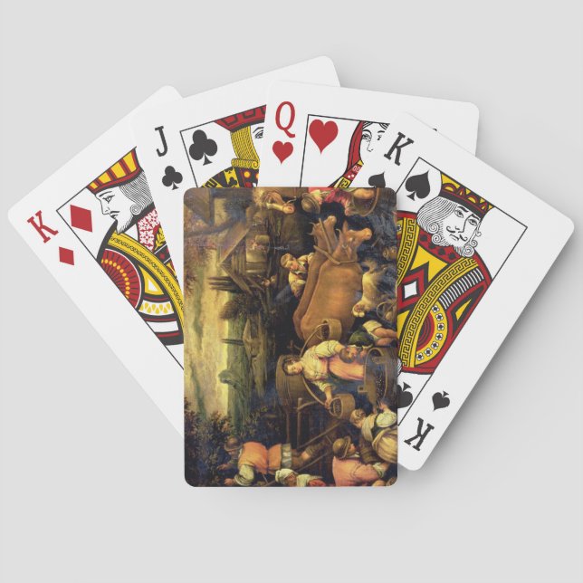 The Four Seasons: Autumn Poker Cards (Back)