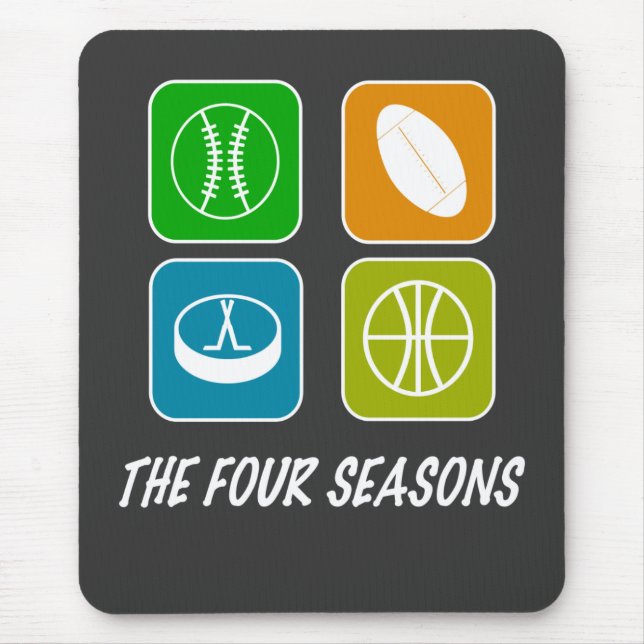 The Four Seasons Mouse Pad (Front)