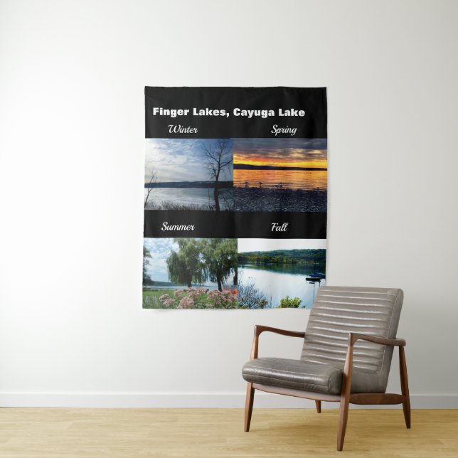 THE FOUR SEASONS ON CAYUGA LAKE   TAPESTRY (In Situ)