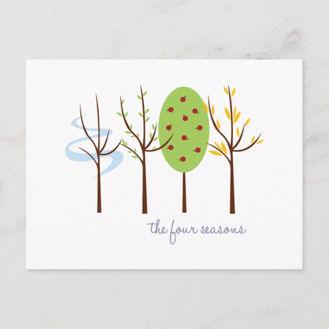 The Four Seasons Postcard (Front)