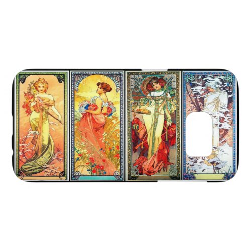The Four Seasons series 3 by Mucha Samsung Galaxy S7 Case