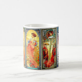 The Four Seasons series 3 by Mucha mug