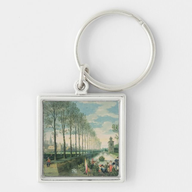 The Four Seasons: Spring Keychain (Front)
