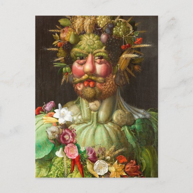 The Four Seasons: Vertumnus - Giuseppe Arcimboldo Postcard (Front)