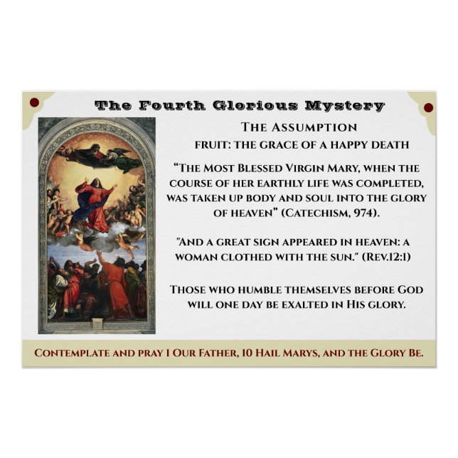 The Fourth Glorious Mystery Poster (Front)