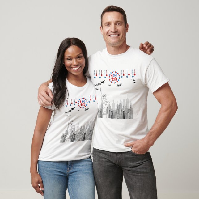 The fourth sparkle white T-Shirt (Unisex)