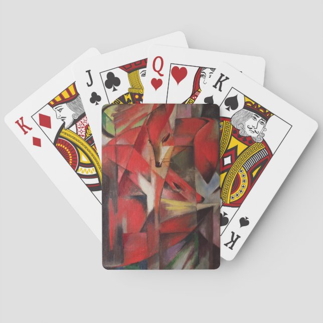 The Fox, 1913 Poker Cards (Back)