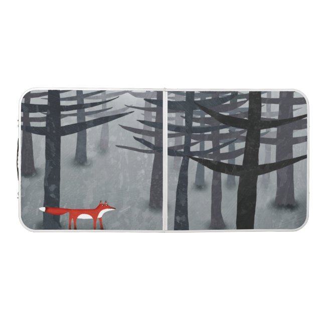 The Fox and the Forest Beer Pong Table (Top)