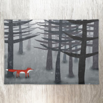 The Fox and the Forest Cloth Placemat