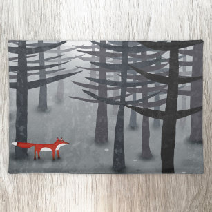 The Fox and the Forest Cloth Placemat
