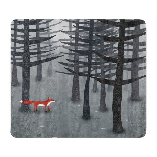 The Fox and the Forest Cutting Board
