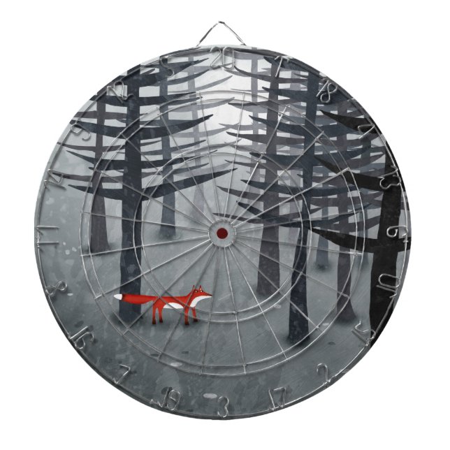 The Fox and the Forest Dart Board (Front)