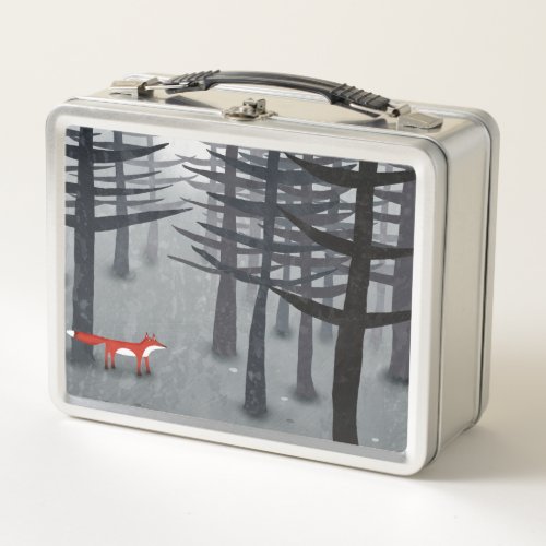 The Fox and the Forest Metal Lunch Box