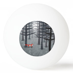 The Fox and the Forest Ping Pong Ball
