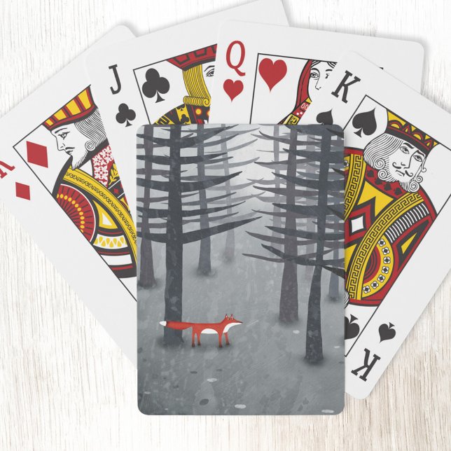 The Fox and the Forest Poker Cards (Fox in the Forest art playing cards)