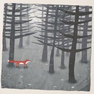 The Fox And The Forest Scarf at Zazzle