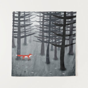 The Fox and the Forest Tapestry