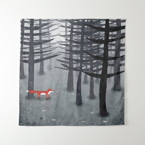 The Fox and the Forest Tapestry