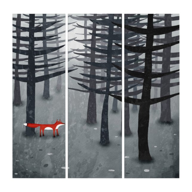 The Fox and the Forest Triptych (Front)