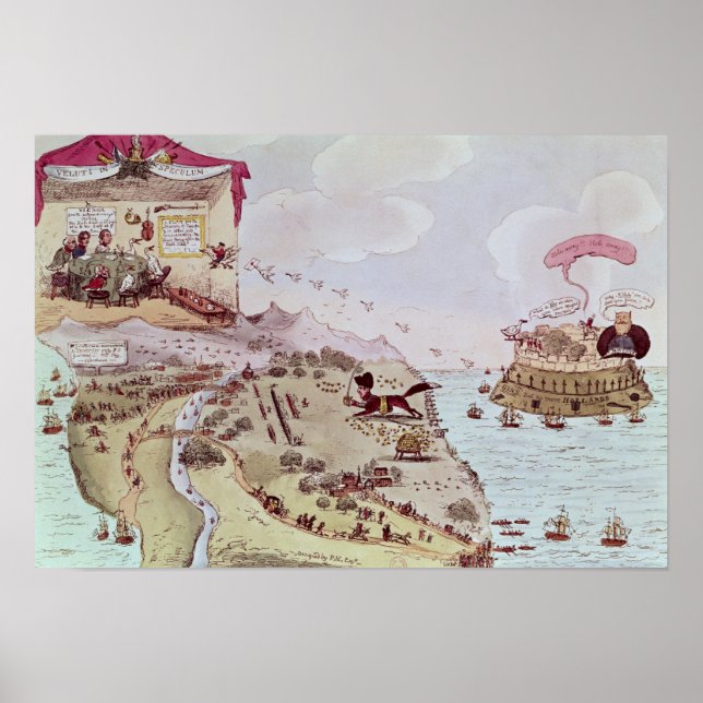 The Fox and the Goose; or Boney Broke Loose Poster (Front)