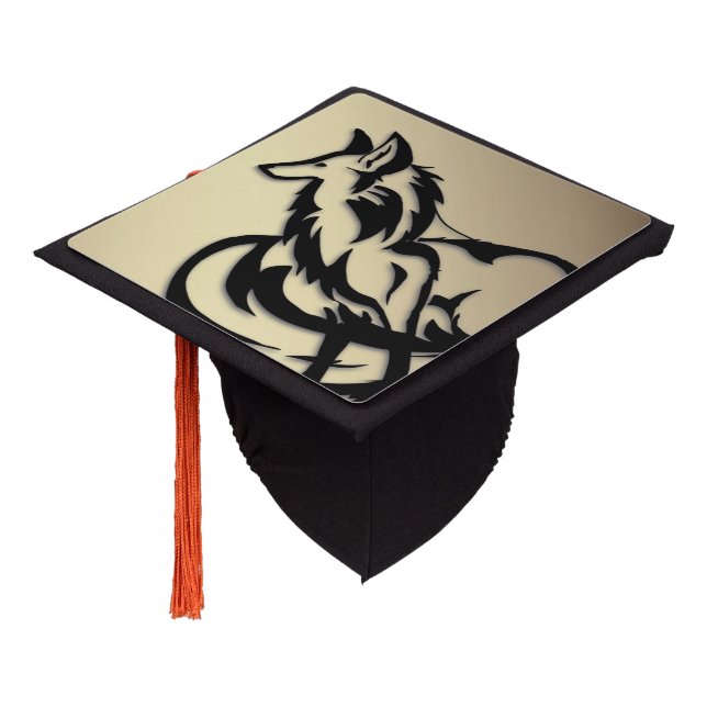 The Fox Graduation Cap Topper (Angled)