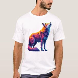 The Fox Howling to the Future T-Shirt