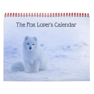 The Fox Lover's Calendar