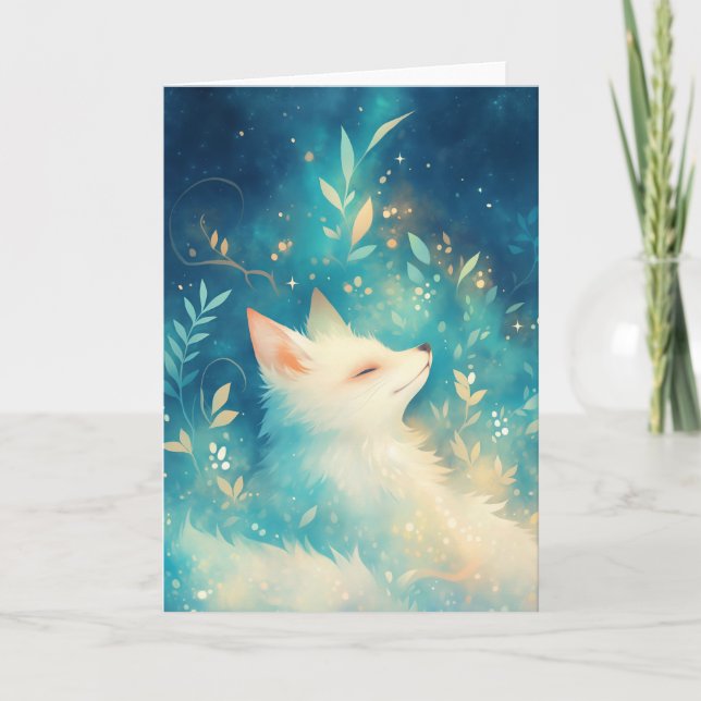 The Fox Magical Reverie Card (Front)