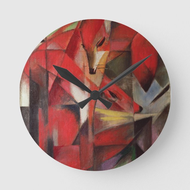 The Fox Round Clock (Front)