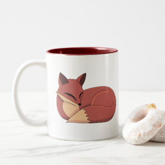 The Fox Two-Tone Coffee Mug