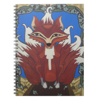 The fox with nine tails notebook
