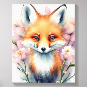 The Foxie Canvas Photo Tile