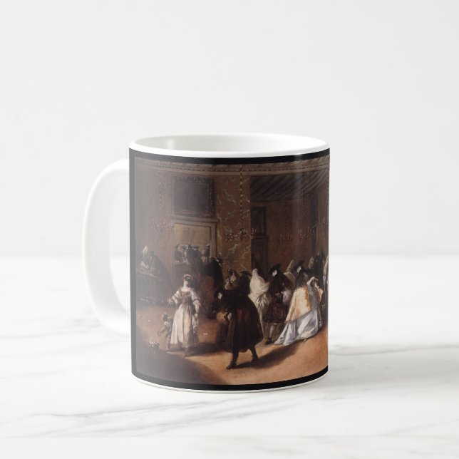 The Foyer - 1755 - Francesco Guardi Coffee Mug (Front Left)