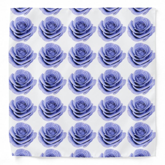 The Fragile Beauty of a Rose Bandana (Front)