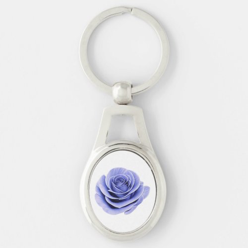 The Fragile Beauty of a Rose Keychain