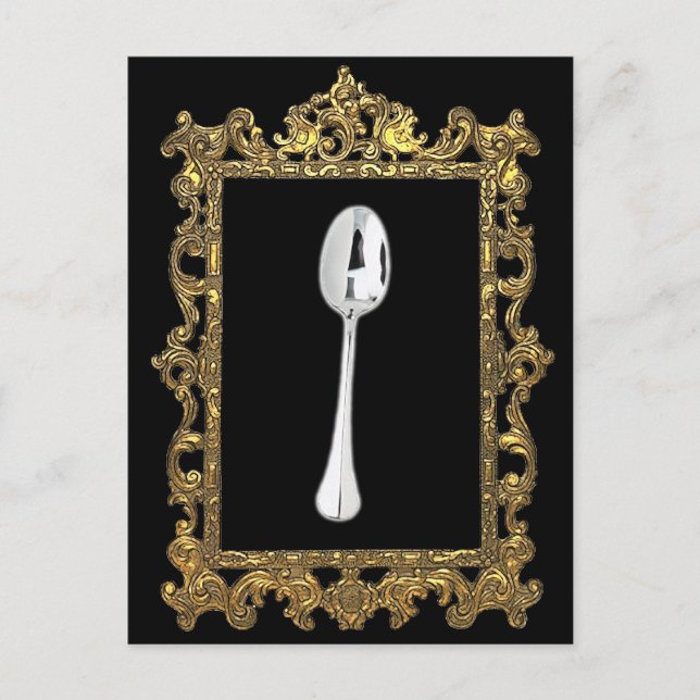The Framed Spoon Postcard (Front)